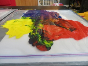 No-Mess Finger Painting